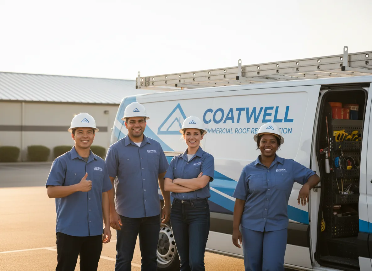 Commercial roof coating company in Fieldton, TX
